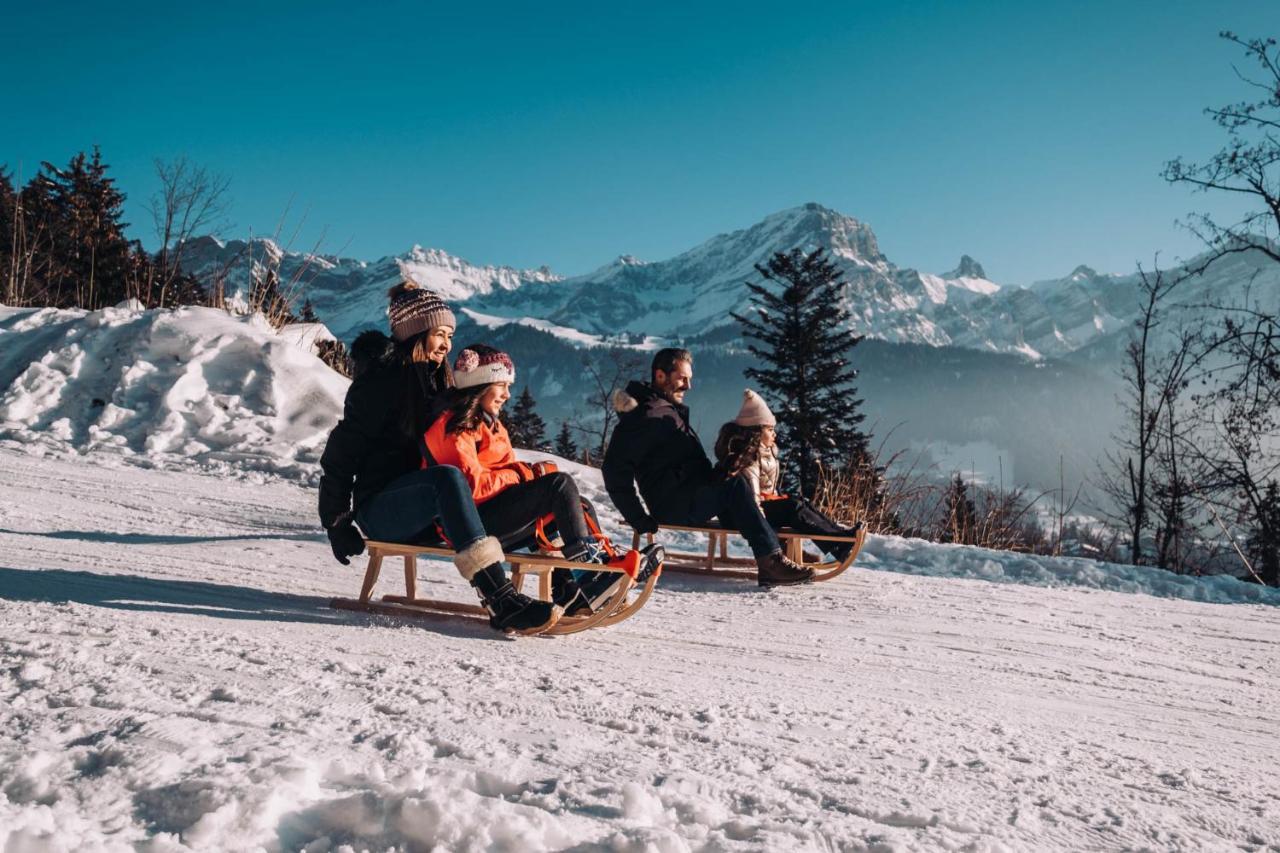 Chalet Royalp Hotel & Spa Villars-sur-Ollon Bagian luar foto