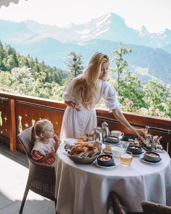 Chalet Royalp Hotel & Spa Villars-sur-Ollon Bagian luar foto