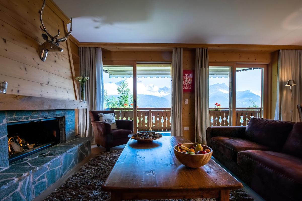 Chalet Royalp Hotel & Spa Villars-sur-Ollon Bagian luar foto
